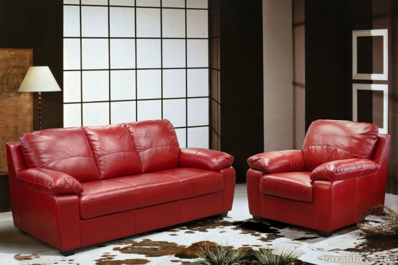 Продам: Кожаный раскладной диван Питсбург