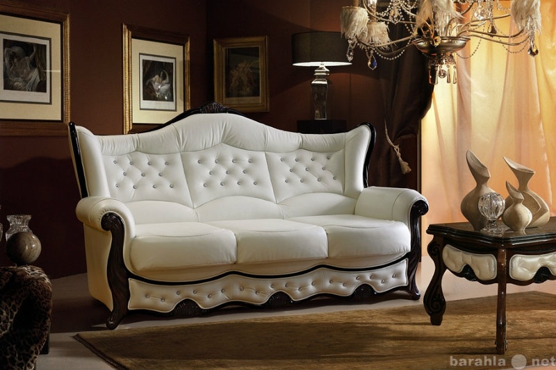 Продам: Кожаный раскладной диван Кристина