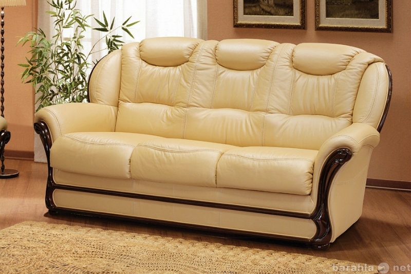 Продам: Кожаный раскладной диван Мартель
