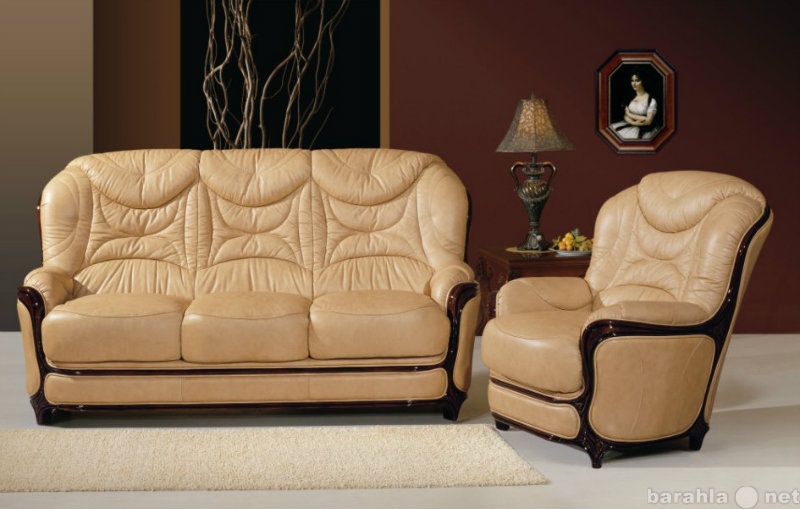 Продам: Кожаный раскладной диван Ferrara A-68