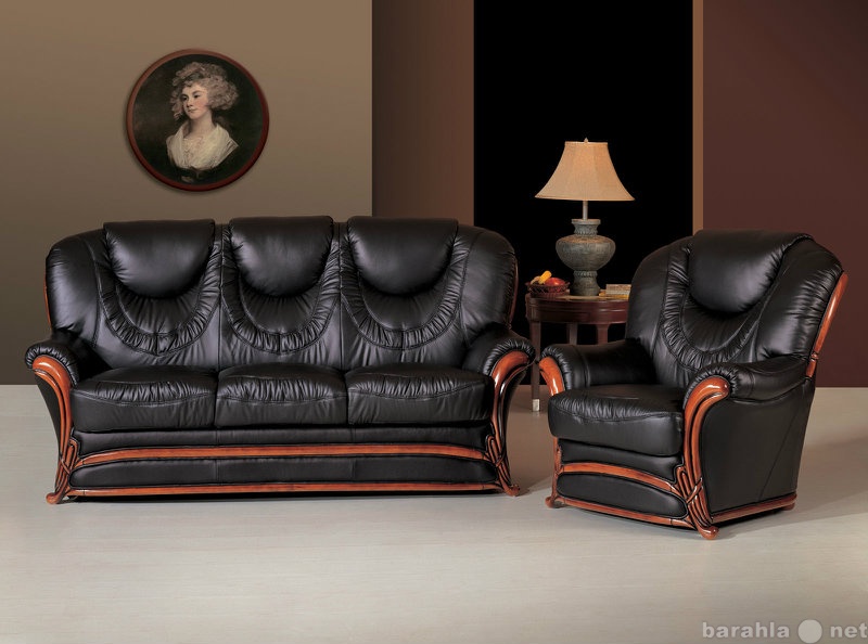 Продам: Кожаный раскладной диван Anna A-67