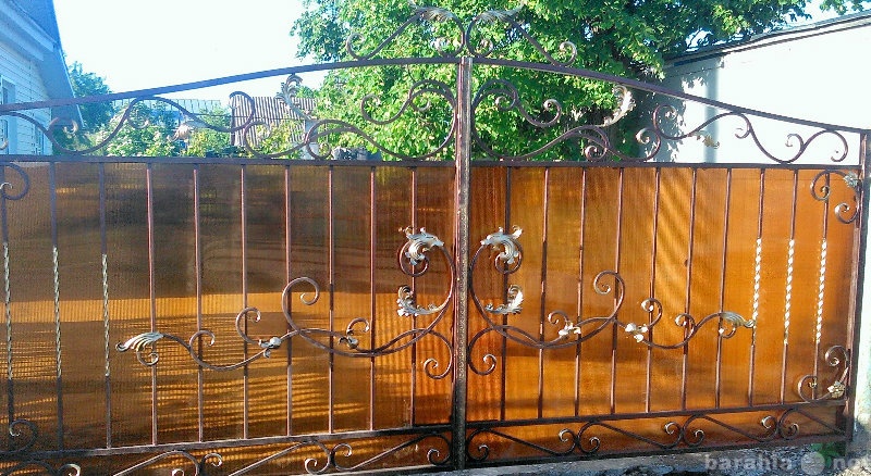 Продам: Кованые ворота " золотой лев"
