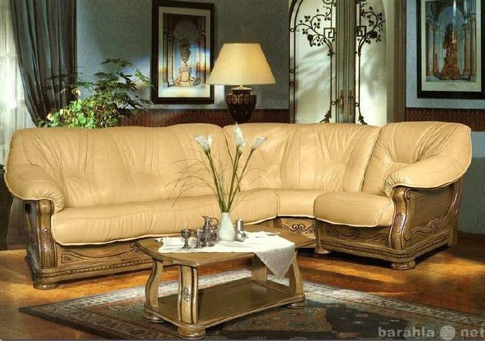 Продам: Кожаный угловой диван Милан-1