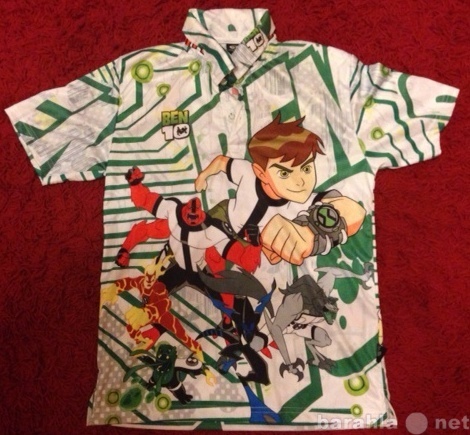 Продам: Рубашка для мальчика с рисунком летняя