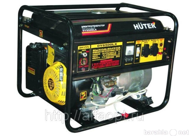 Продам: генератор Huter DY6500LX+ пульт и элект