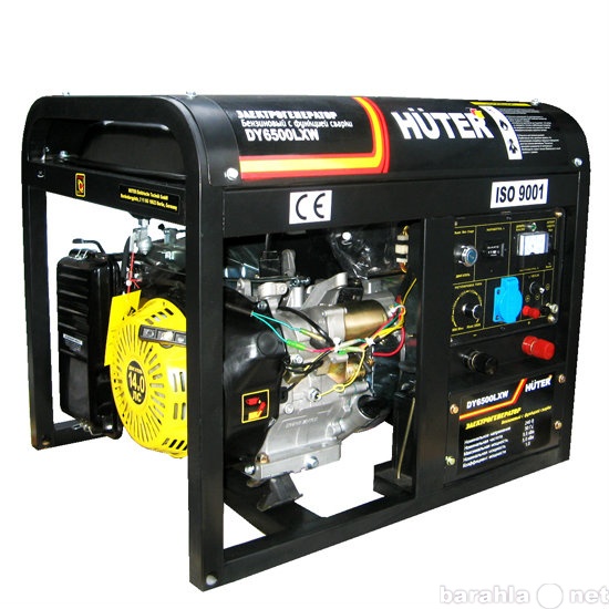 Продам: Сварочный генератор Huter DY6500LXW