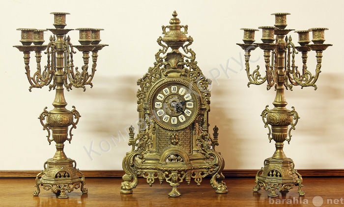 Продам: Старинные каминные часы из Европы