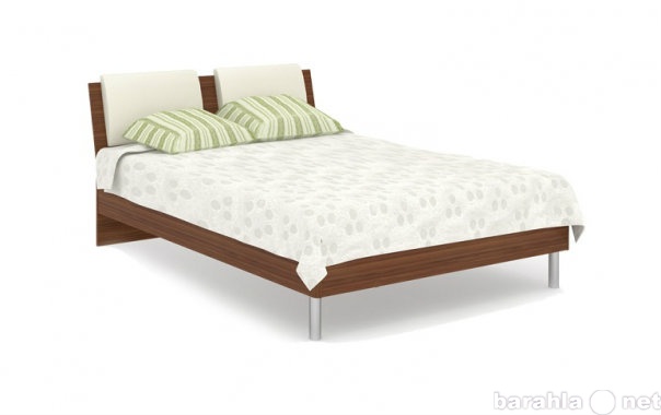 Продам: Кровать 2сп. с беж. подушками capri слив
