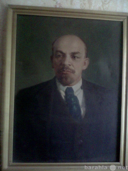 Продам: портрет В.И.Ленина, 1957 года, холст