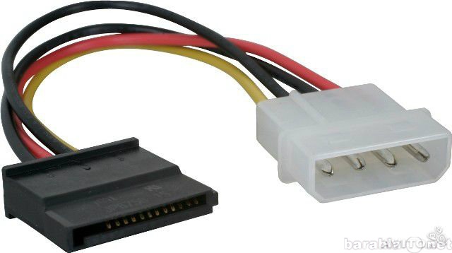 Продам: Продам Переходник питания Molex-sata