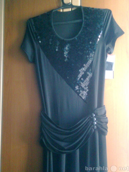 Продам: новое чёрное платье р.48