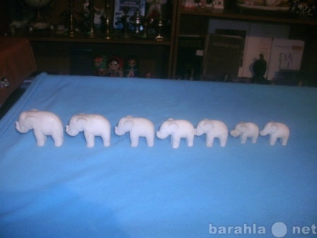 Продам: 7 старинных слоников