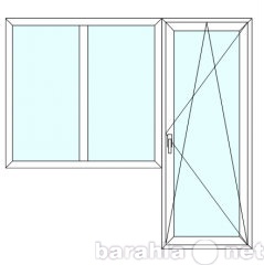 Продам: Готовые окна: балконный блок 2070*2150