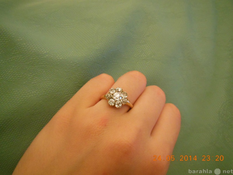 Продам: Старинное кольцо с бриллиантами