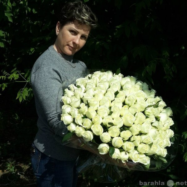 Продам: Букет белых роз в Липецке