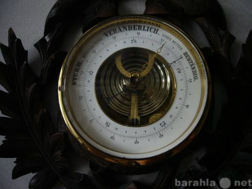 Продам: Барометр с термометром, Австрия до 1900г