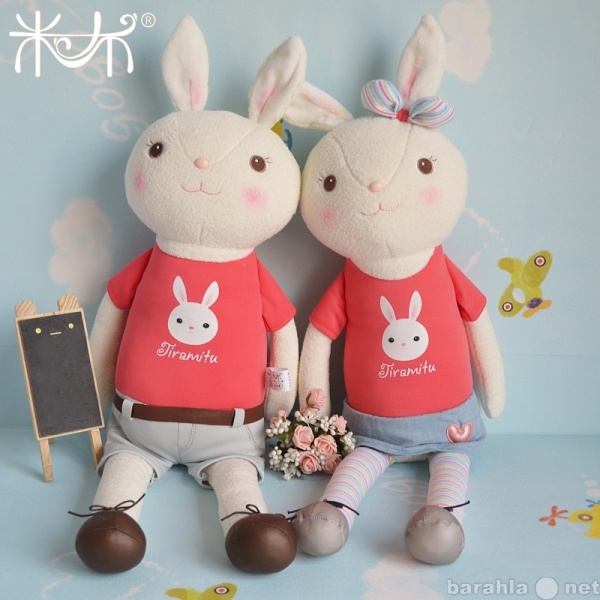 Продам: Очаровательная пара милых кроликов 65 см