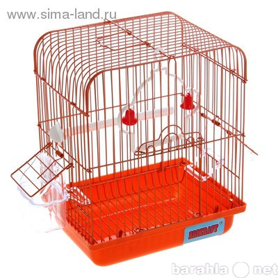 Продам: Клетка для птиц MINI с плоской крышей