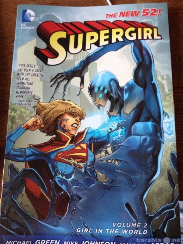 Продам: Комикс super girl 100стр на англ языке+4