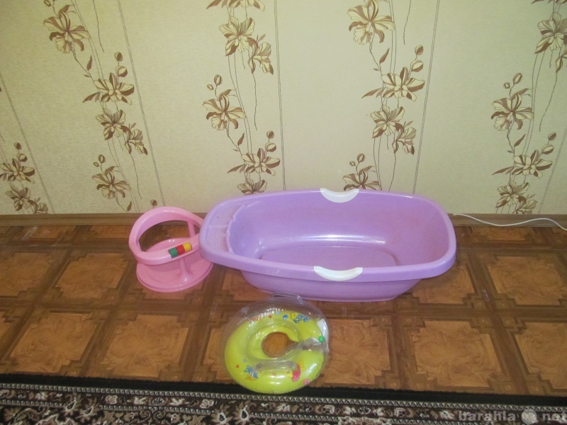 Продам: ванночка,горка стул и круг для купания