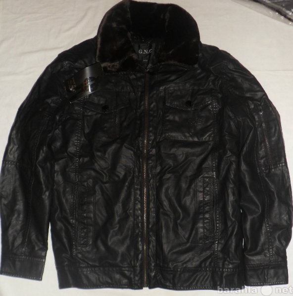 Продам: Утепленная куртка (прессованная кожа)