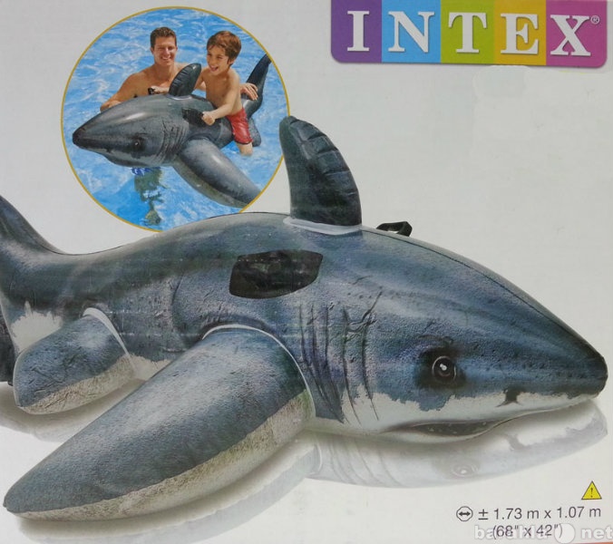 Продам: Надувная игрушка "Акула" с руч