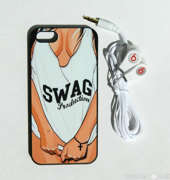 Продам: Чехол iPhone 5 Swag + наушники