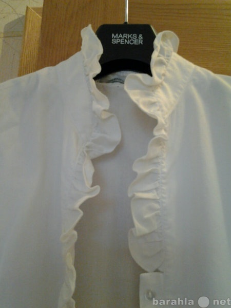 Продам: Блузка белая х/б