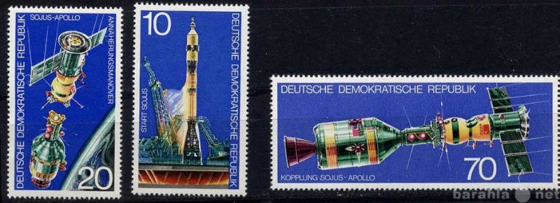 Продам: Негашеные почтовые марки по теме Космос