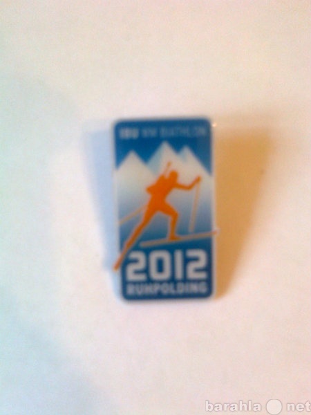 Продам: Значок чемпионат мира по биатлону-2012