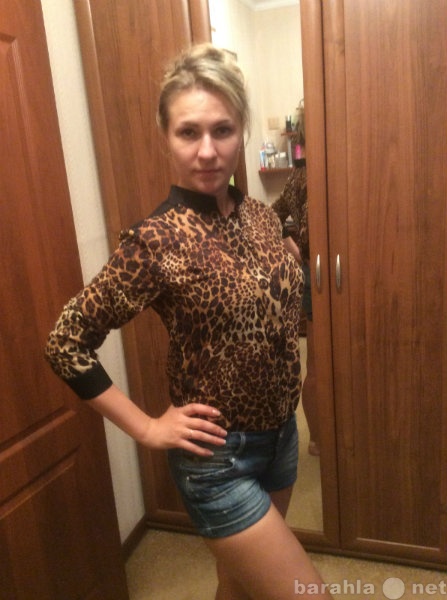 Продам: блузку леопардовую