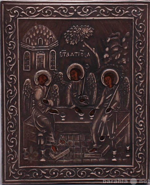 Продам: Иконка "Святой Троицы" серебро