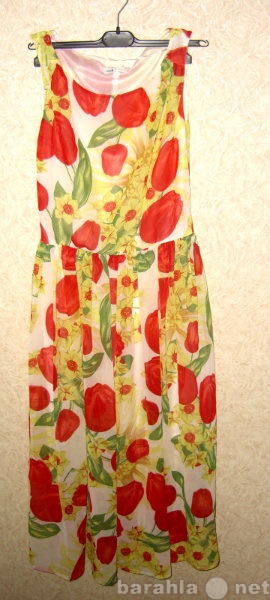 Продам: Платье новое с тюльпанами