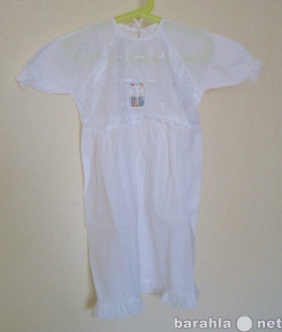 Продам: Новая! Рубашка для Крещения детская р.92