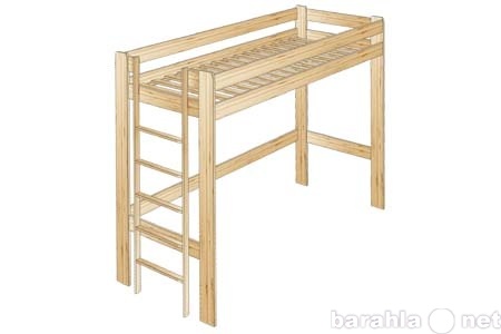 Продам: Кровать-чердак деревянная