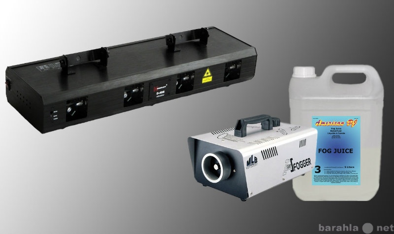 Продам: Лазер LDS D488 komoloff и дым генератор