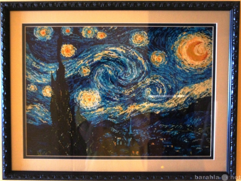 Продам: Вышивка Ван Гог "Звёздная ночь&quot