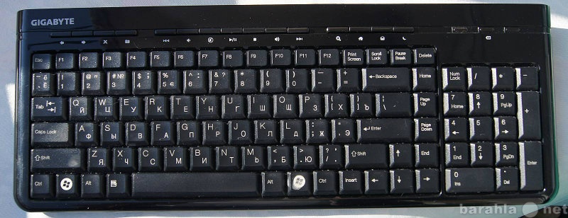 Продам: Беспровод. клавиатура GIGABYTE GK-KM7580