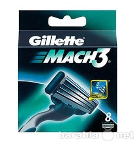 Продам: Кассеты для станка Gillette Mach3 (8 шт)