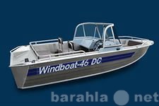 Продам: Моторная алюминиевая лодка Windboat