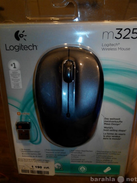 Продам: НОВУЮ беспроводную мышь Logitch M325