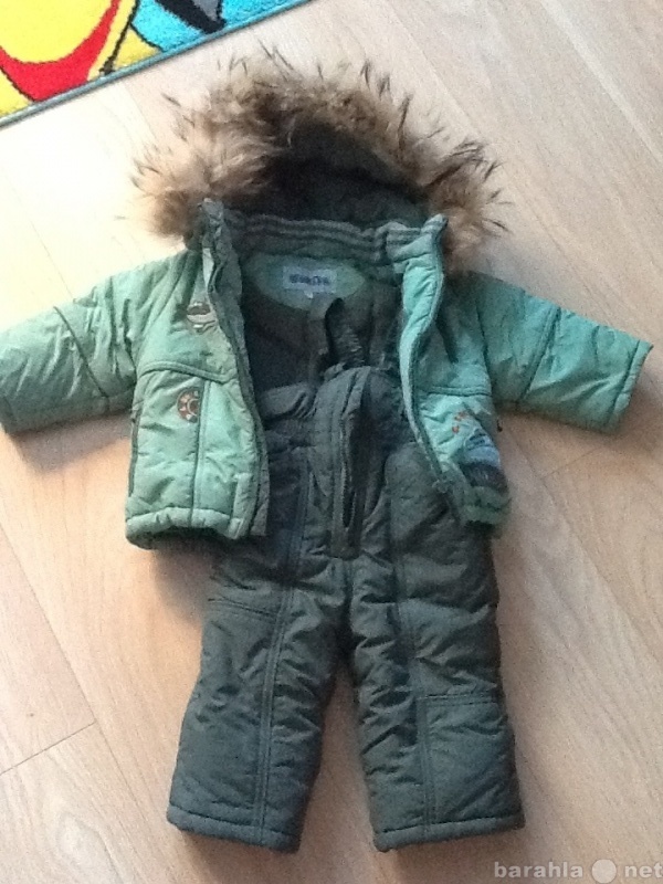Продам: Зимний комплект куртка и полукомбинезон