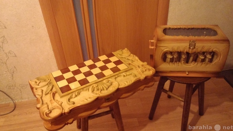 Продам: шахматы и нарды ручной работы