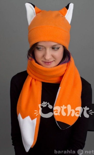 Продам: Комплект "Лисий" шарф+шапка