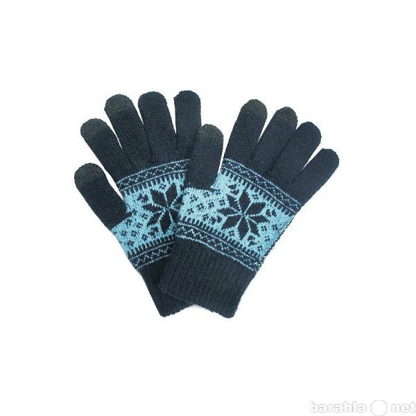 Предложение: Сенсорные перчатки со снежинками