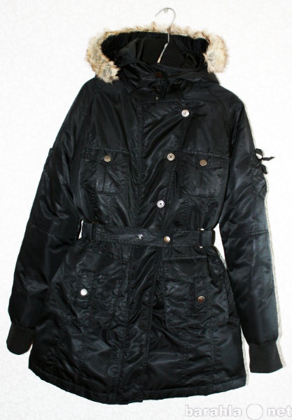 Продам: Пуховик зимний черный 44 размер