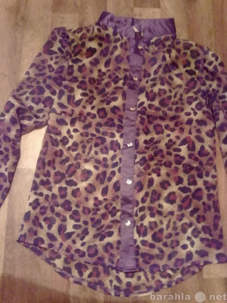 Продам: рубашка леопардовая