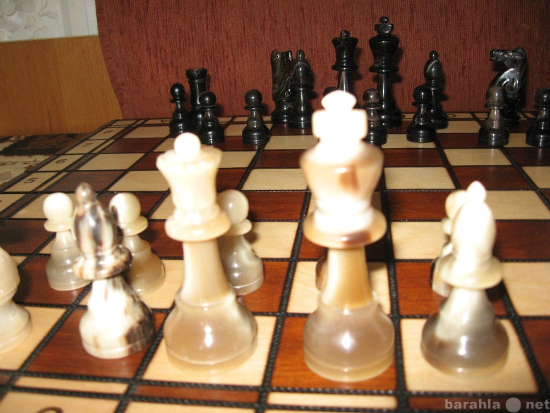 Продам: шахматы коллекционные из кости бизона