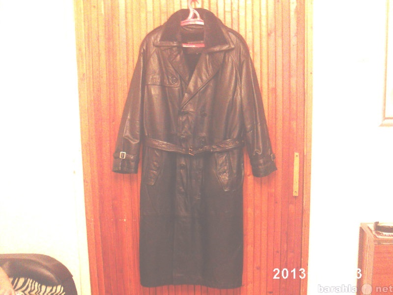 Продам: Кожаное пальто