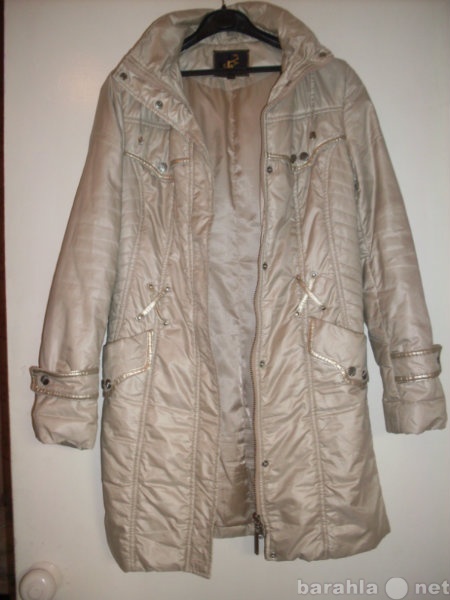 Продам: Куртка удлиненная жемчужного цвета